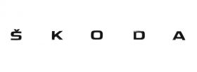 Black Edition Емблема задна Skoda Octavia след 2020 година