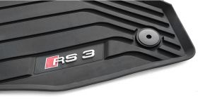 RS3 Стелки гумени ПРЕДНИ за AUDI A3 / S3 / RS3 след 2020 г.