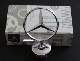 Емблема "мерник" преден капак Mercedes S-class W222 / Maybach X222 / C-class W205