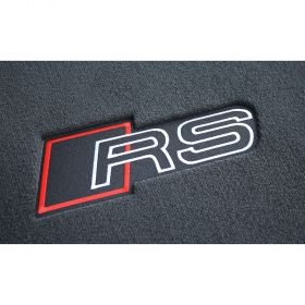 Мокетени стелки RS3 комплект за AUDI A3 8V 2013 >